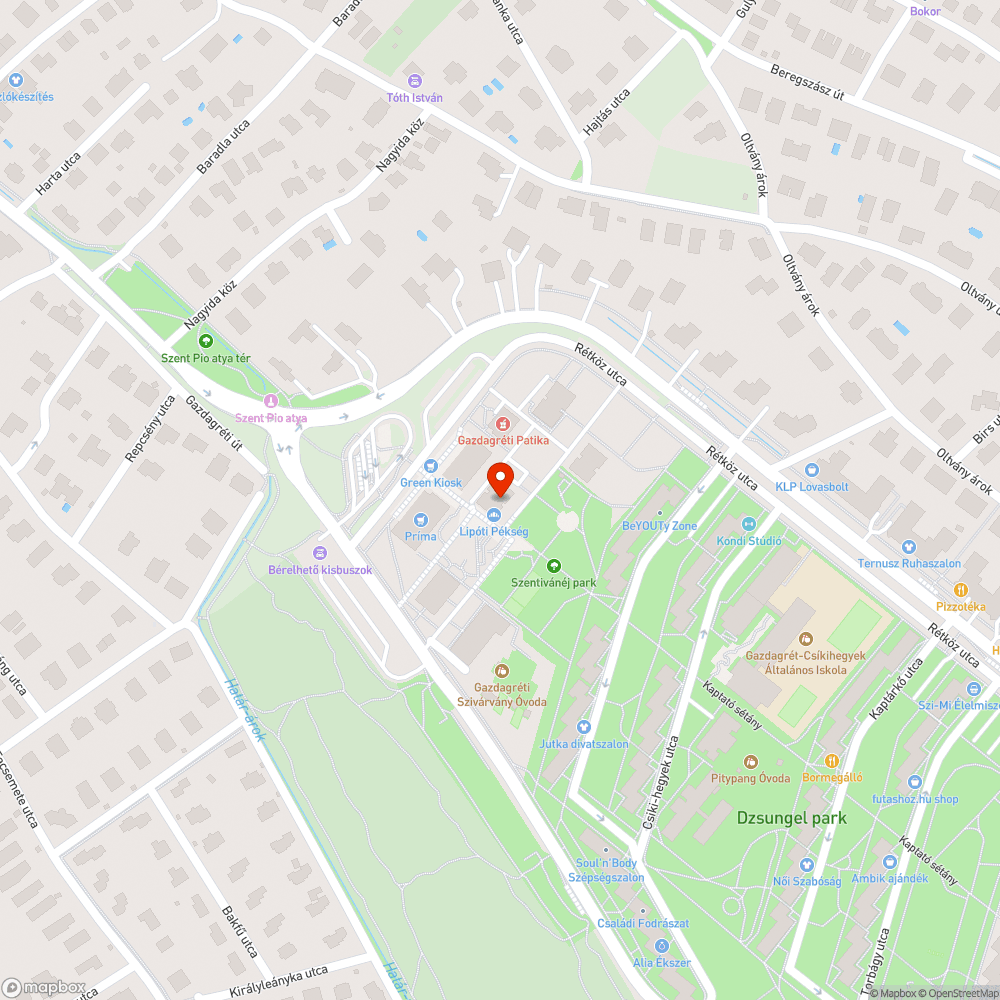 Csöpögő tűzcsap bejelentés helye