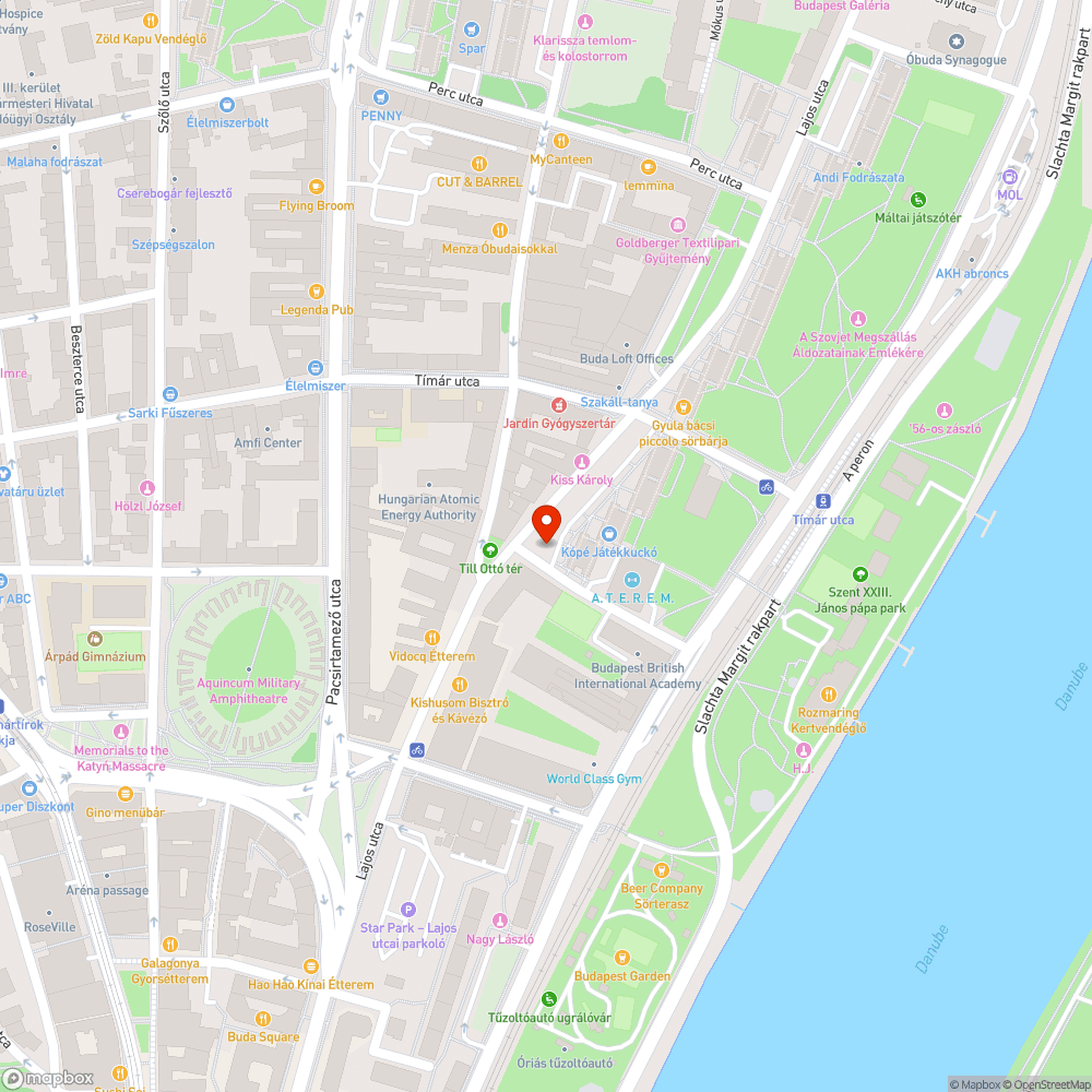 Óriás kátyú bejelentés helye