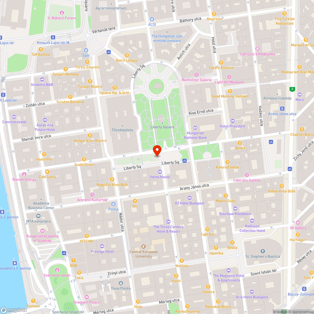 Üres közműoszlop bejelentés helye