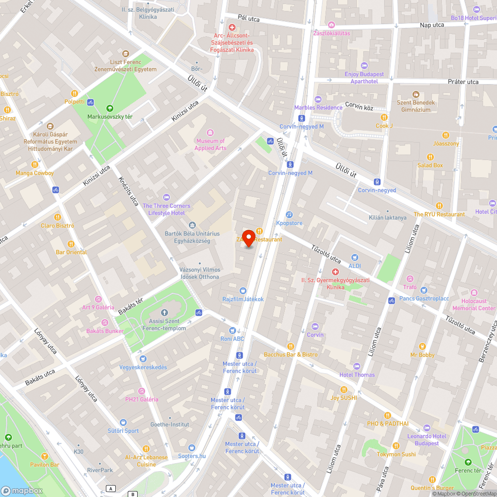 Megsüllyedt, mozgó fedlap bejelentés helye