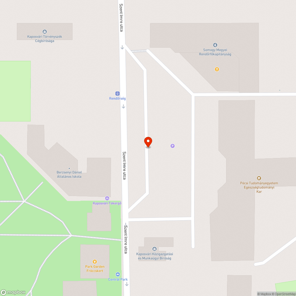 Rongalas bejelentés helye