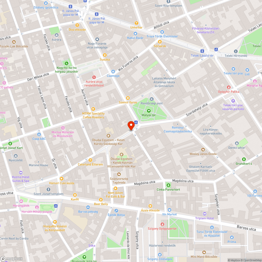 Eldugult folyó bejelentés helye