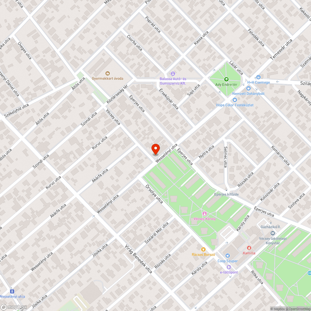 Barnuló tábla bejelentés helye