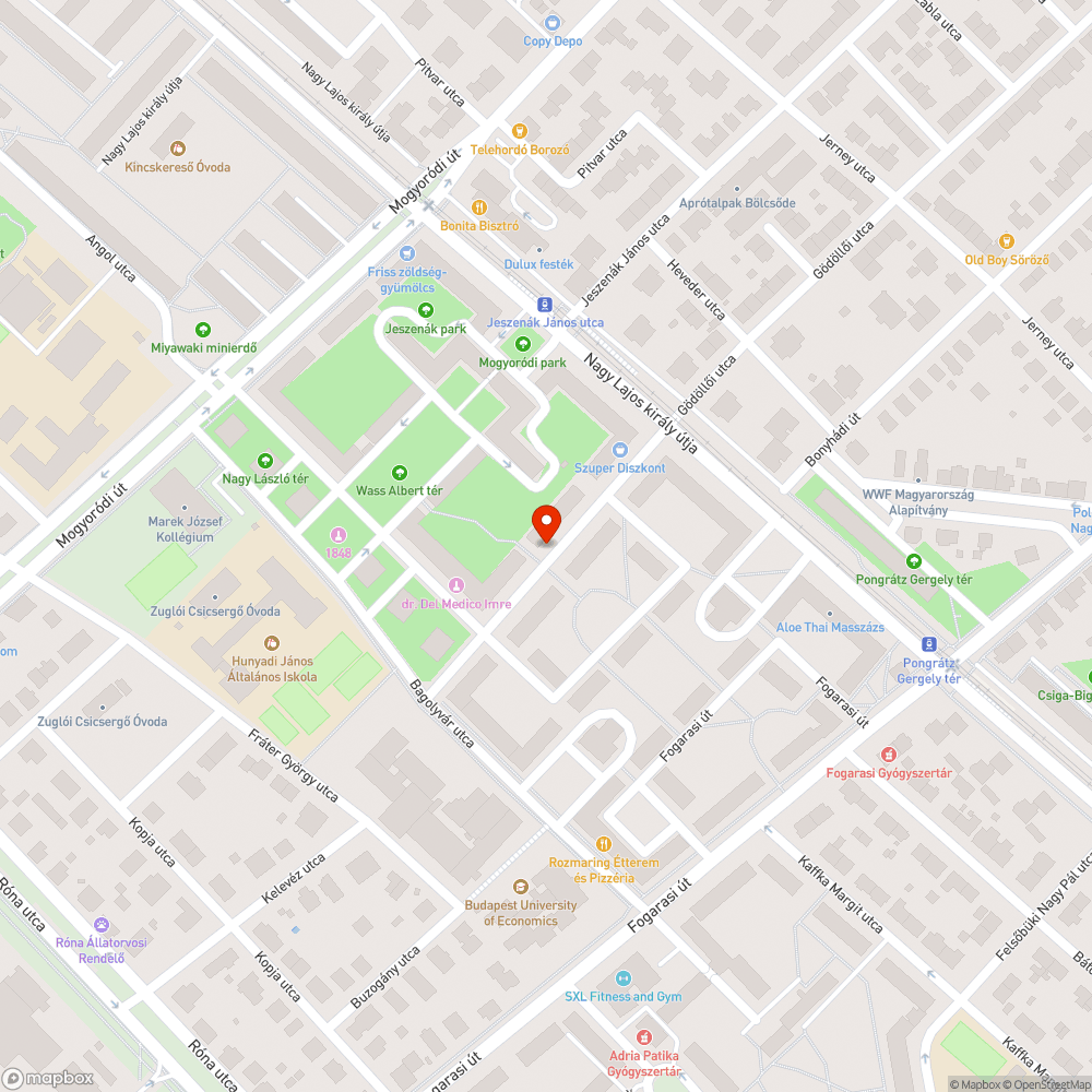 Otthagyott törött szék bejelentés helye