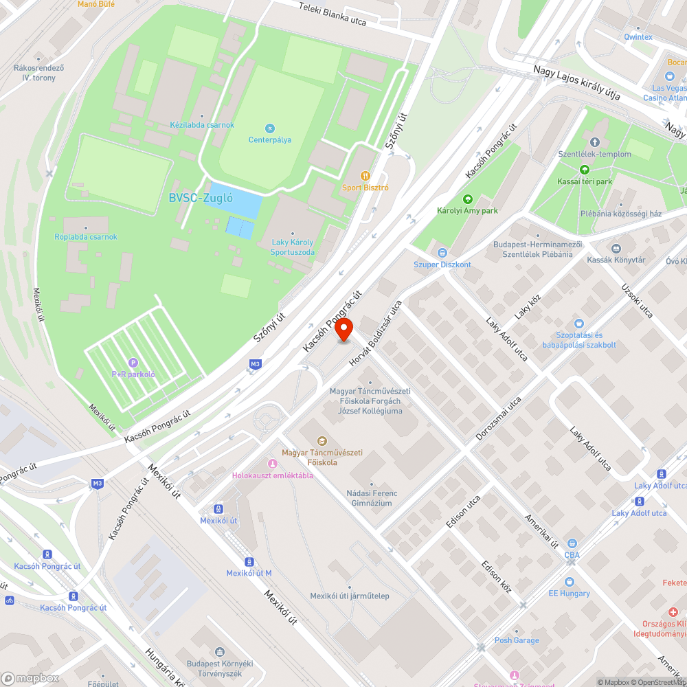 Járda hatalmas göröngyökkel bejelentés helye