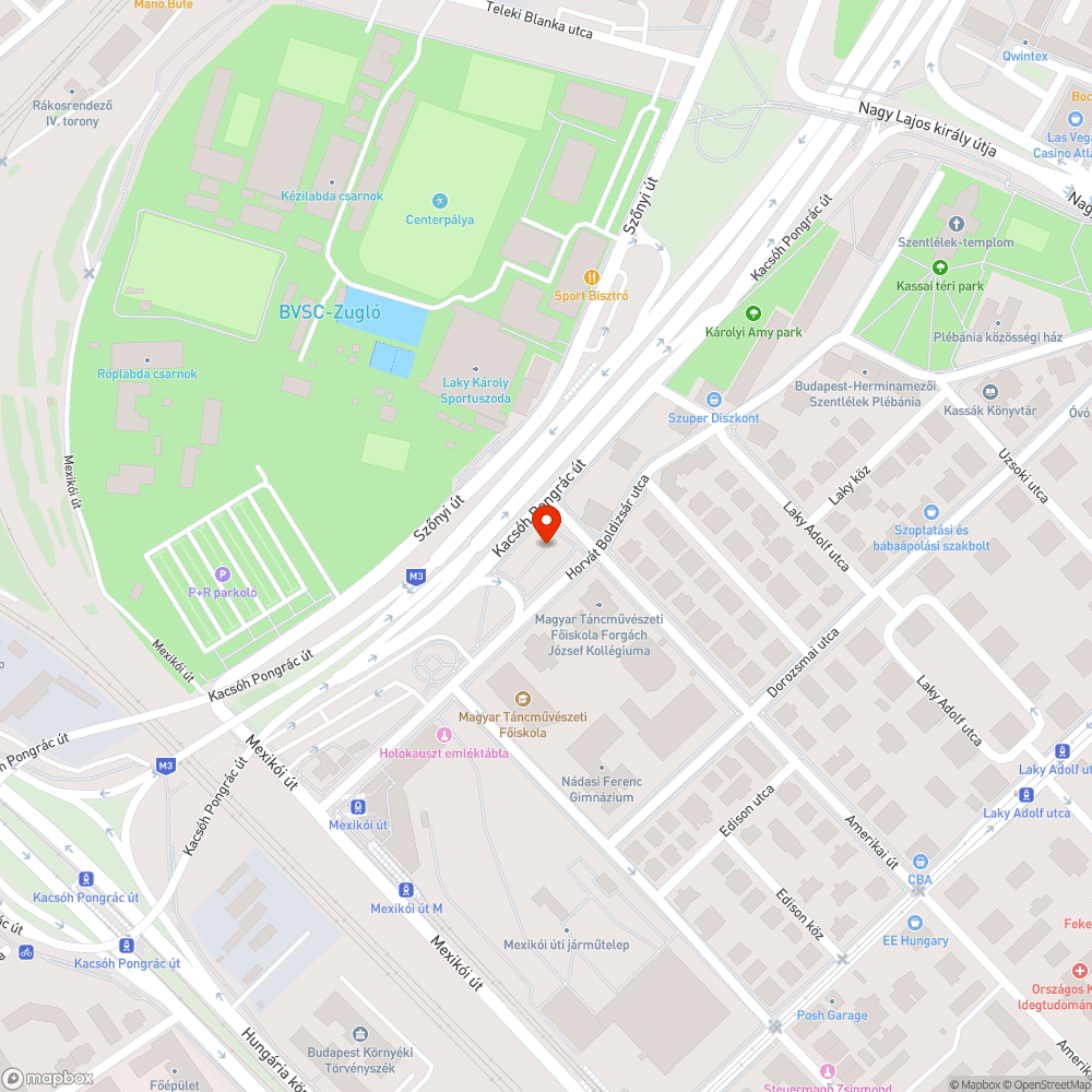 Elhanyagolt park bejelentés helye