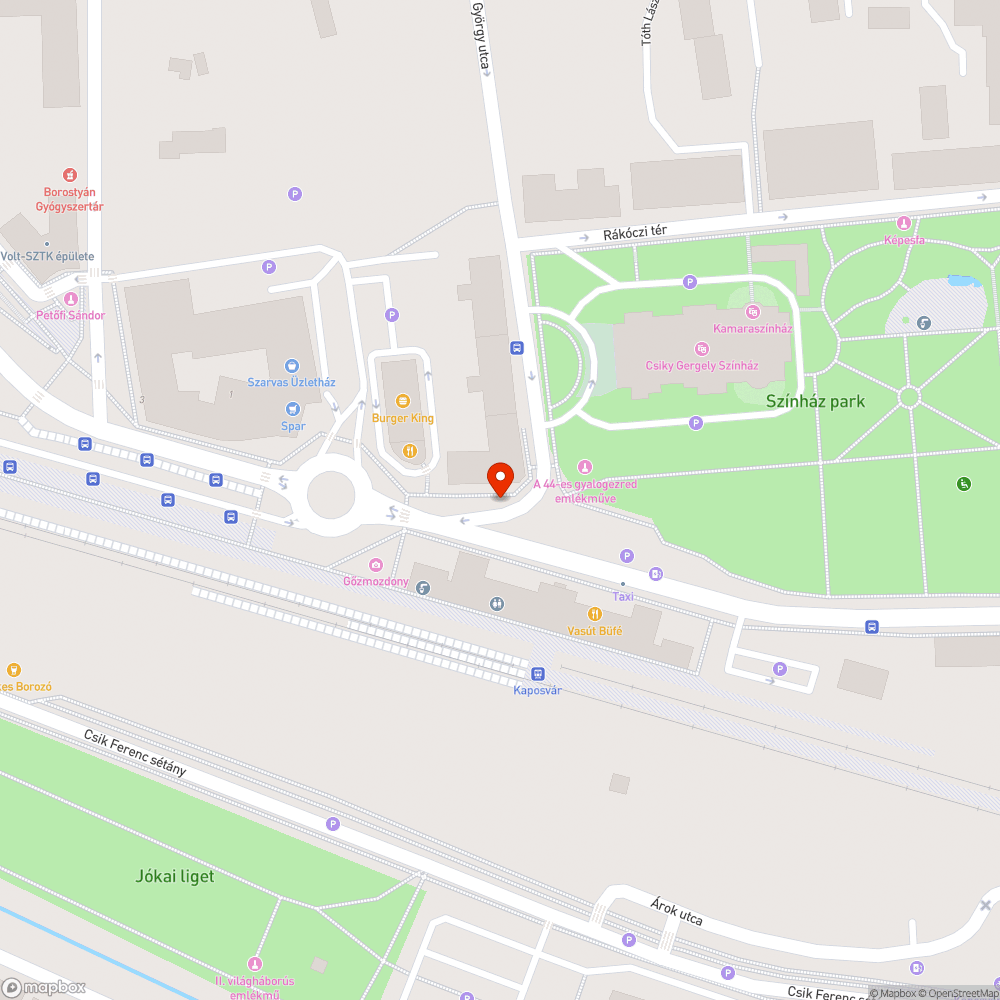 Bokor bejelentés helye