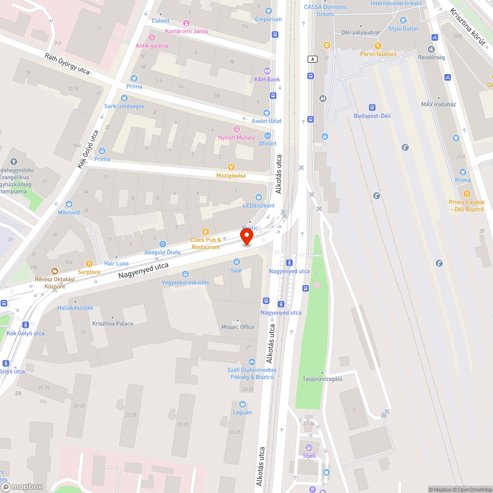 Nagyenyed utca 2. Magyar Telekomszekrény helye balesetveszélyes bejelentés helye