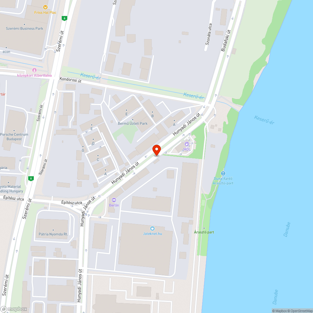 Növényzet bejelentés helye