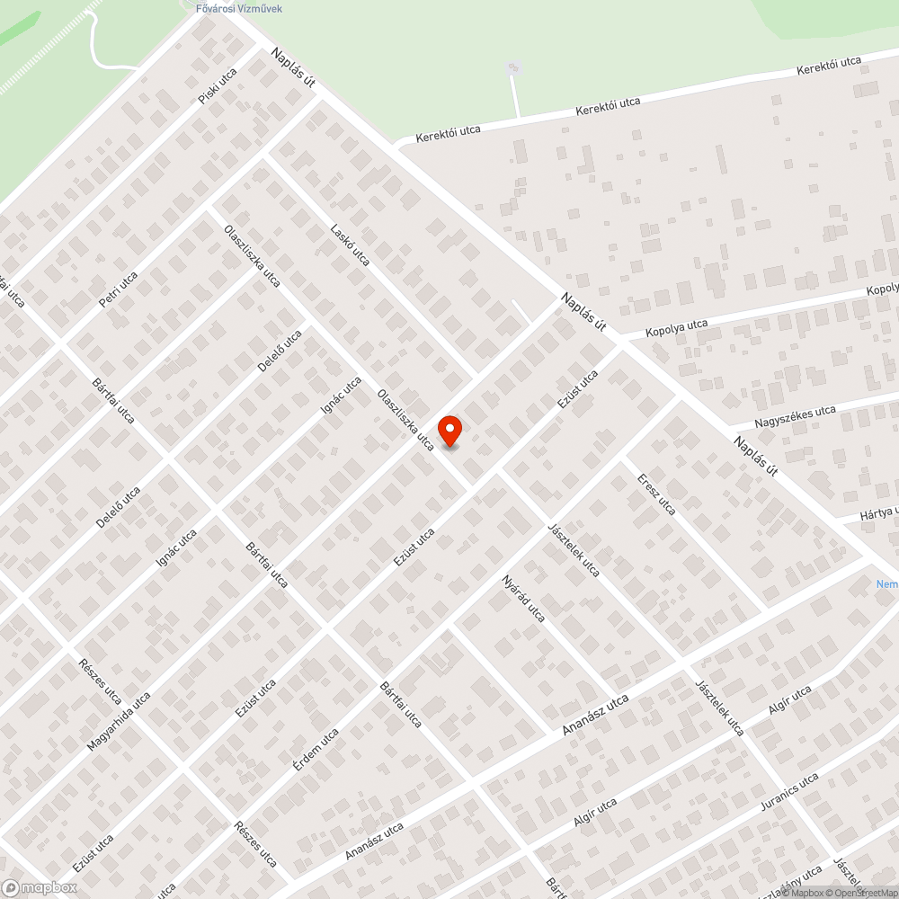 Kátyú bejelentés helye