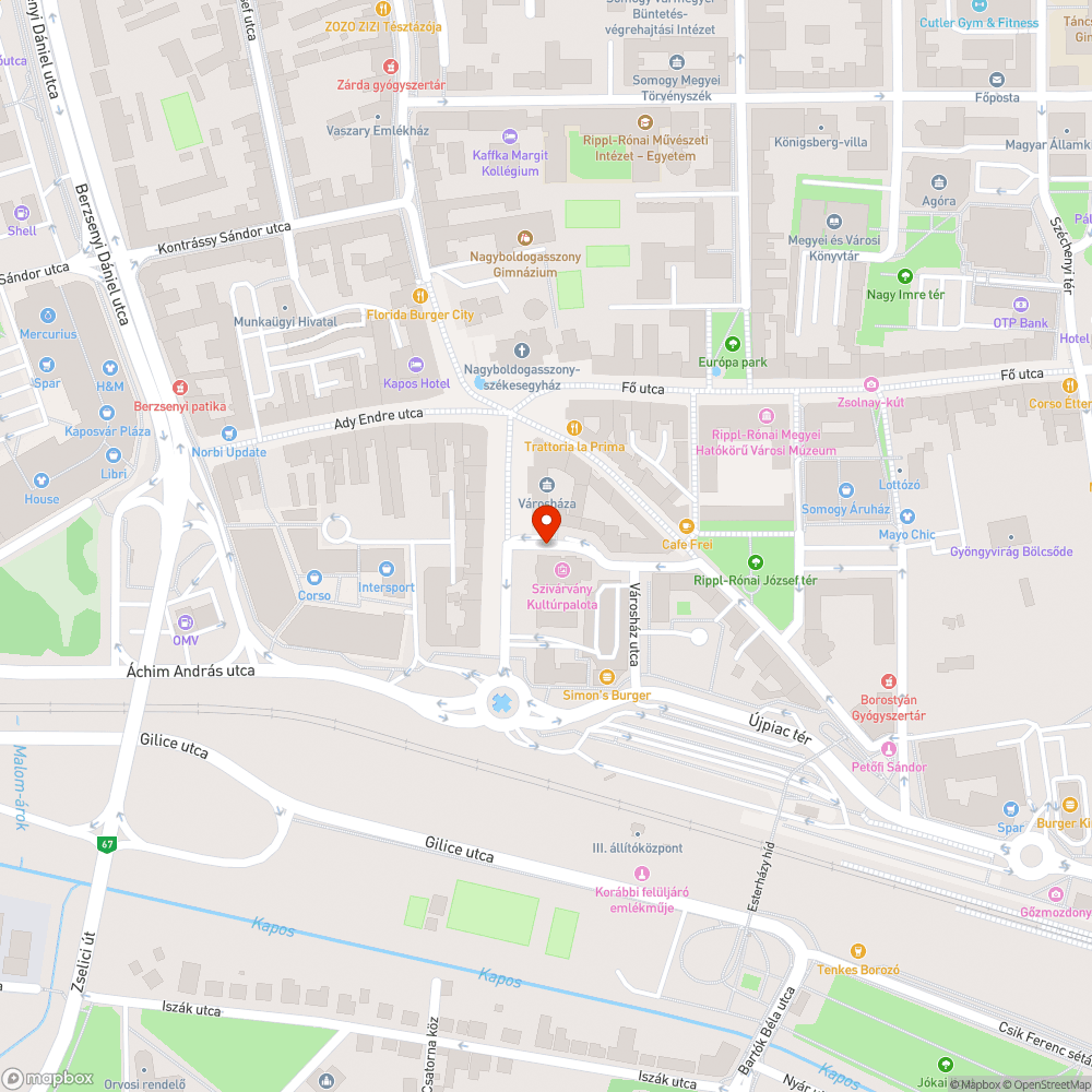 Sövény bejelentés helye