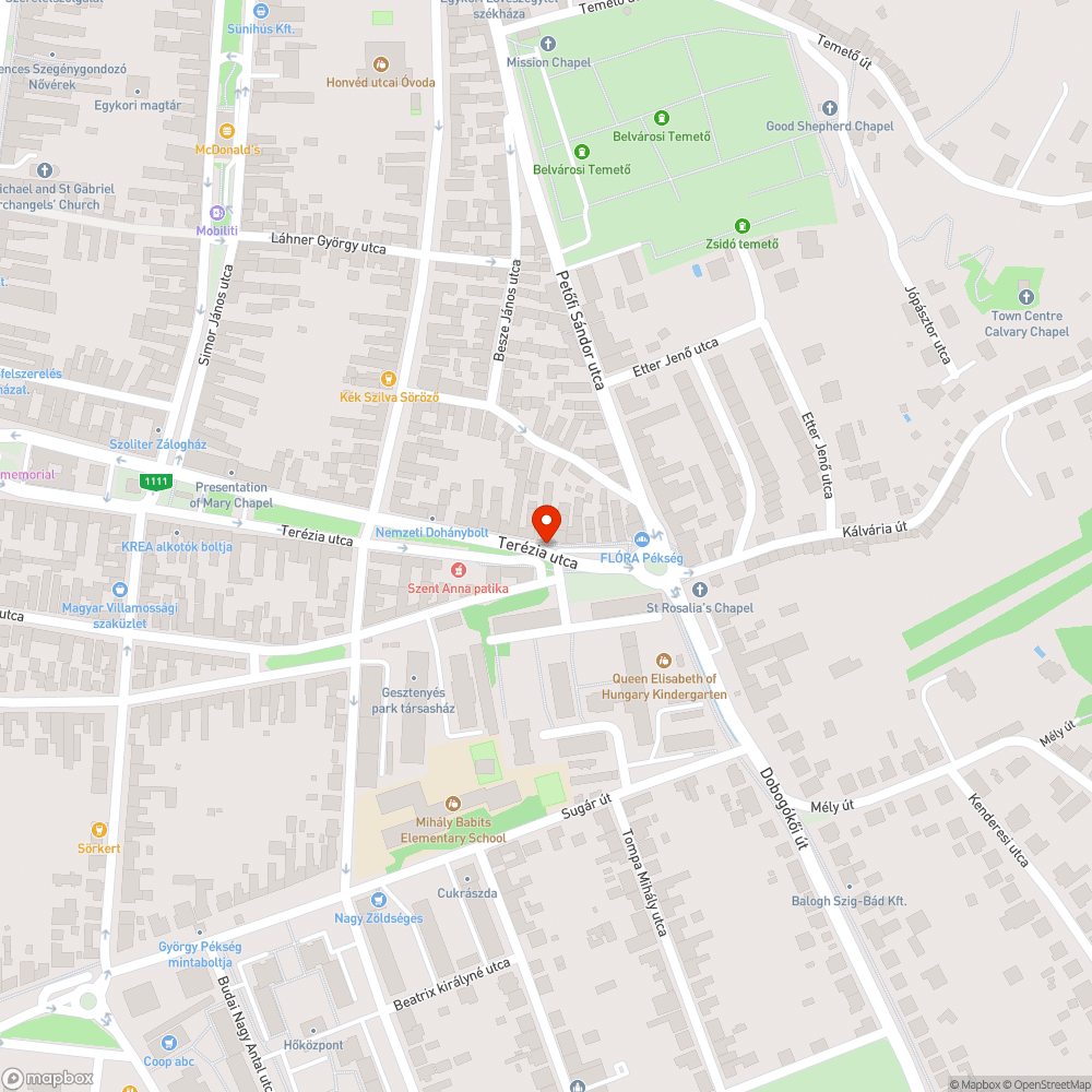 Nyitva hagyott munkagödör bejelentés helye