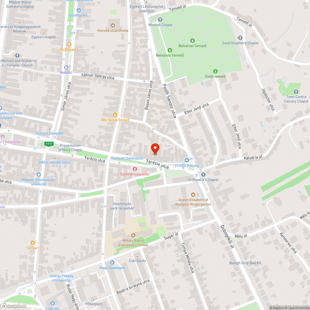 Nyitva hagyott munkagödör bejelentés helye