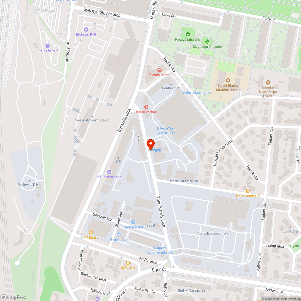 Veszélyes, megdőlt kerítés bejelentés helye