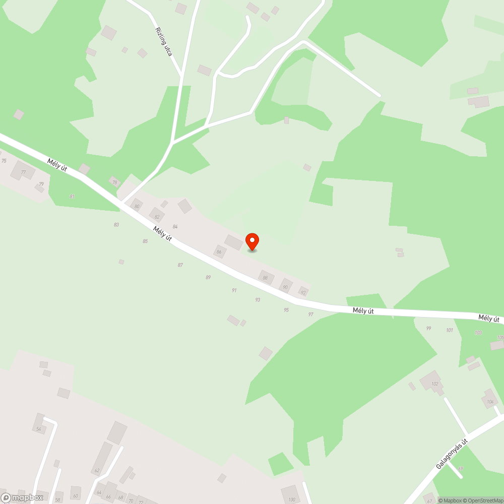 Zúzott kő hiánya, kátyú kialakulása bejelentés helye