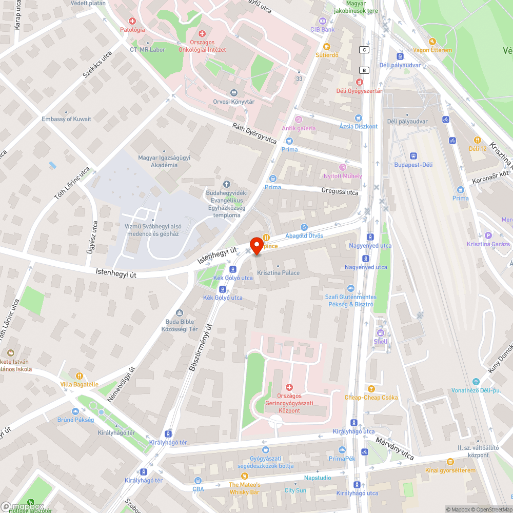 Villamos akadályoztatása bejelentés helye