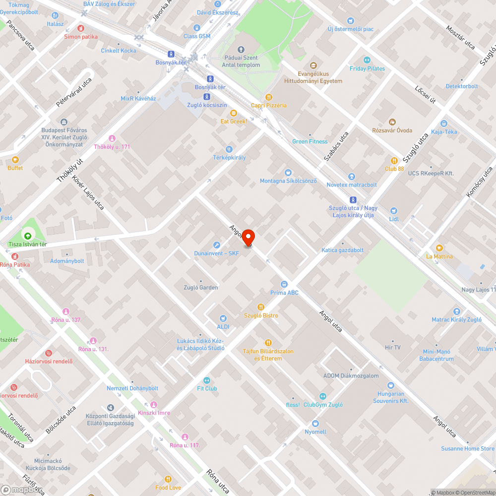 Széttört kő virágláda bejelentés helye