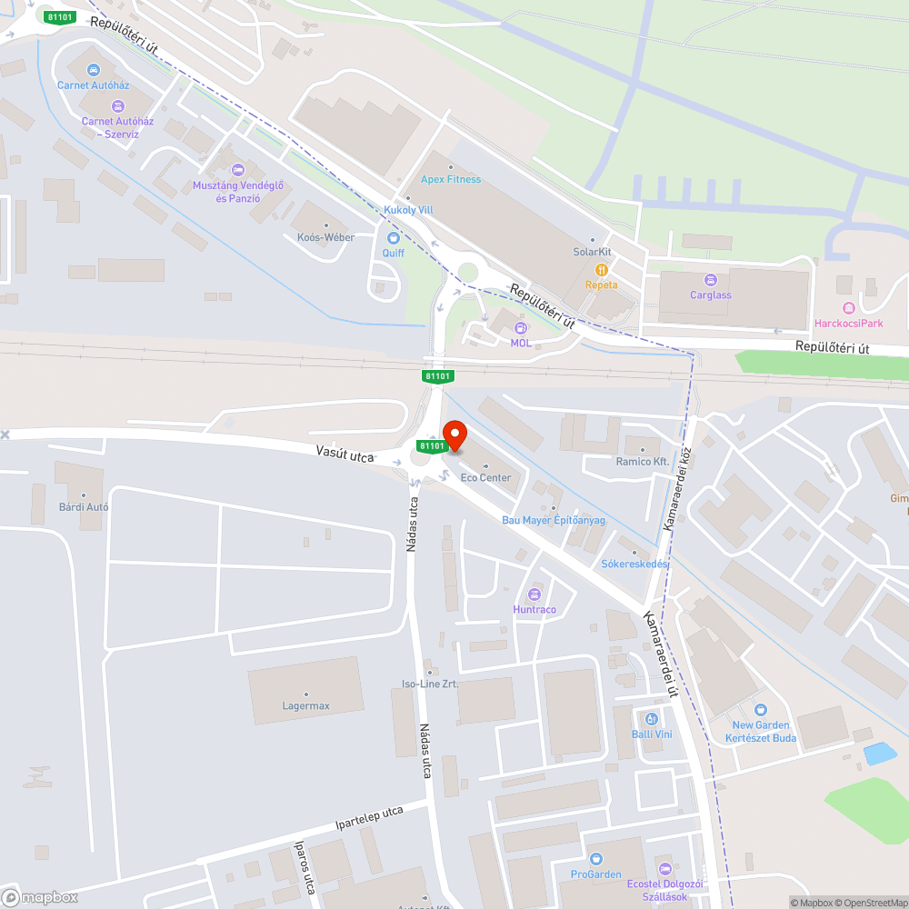 Fedél bejelentés helye