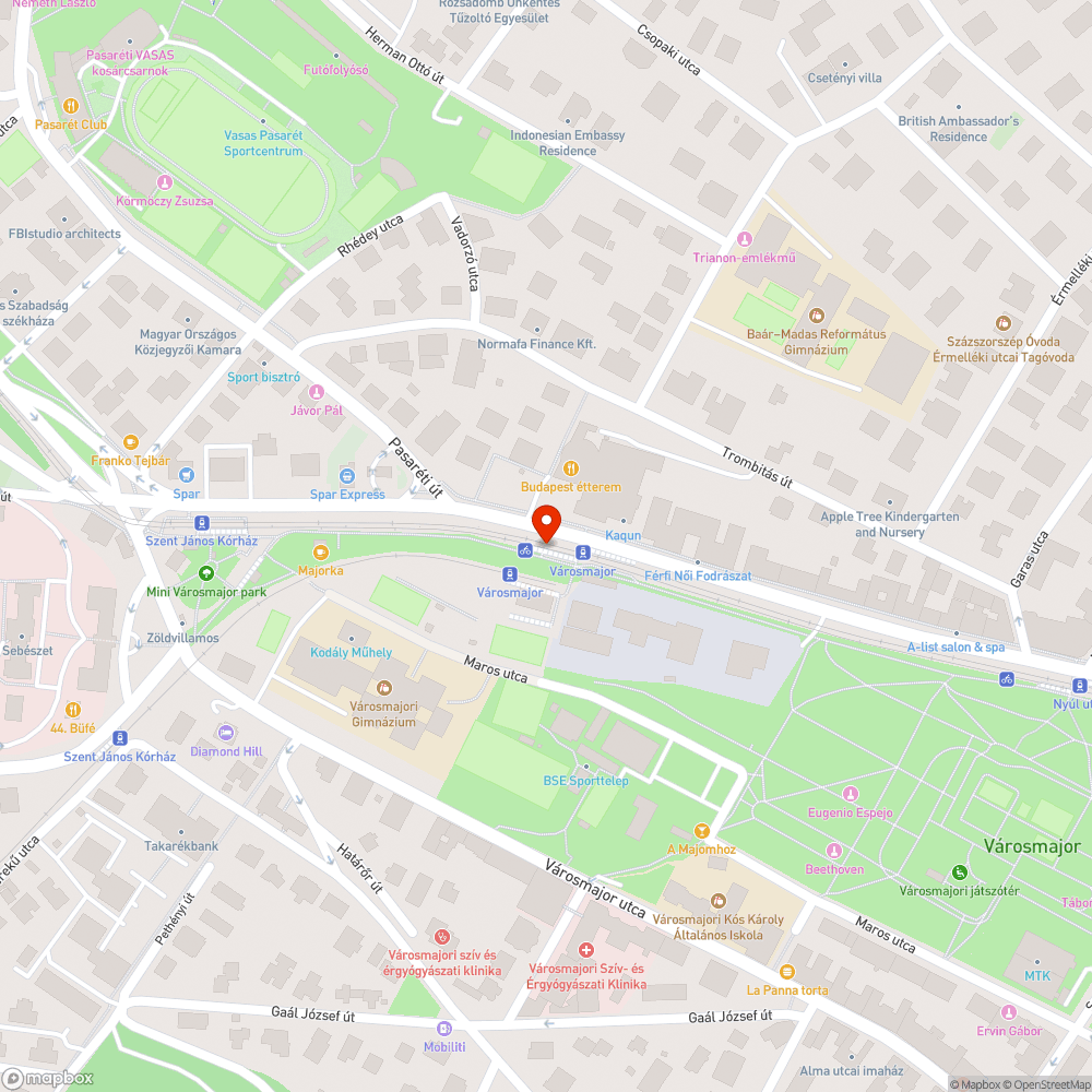 Kopott pad bejelentés helye