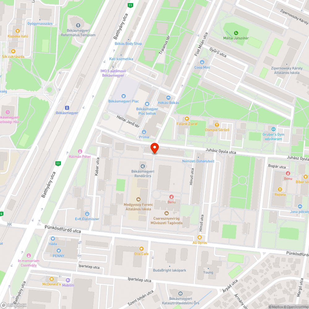 Víznyelő eldugult bejelentés helye