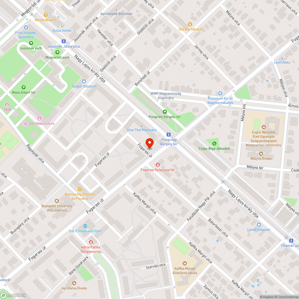 Otthagyott szemét bejelentés helye