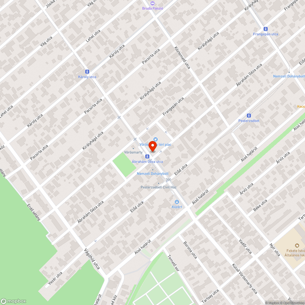 Hiányzó utcanévtáblák bejelentés helye