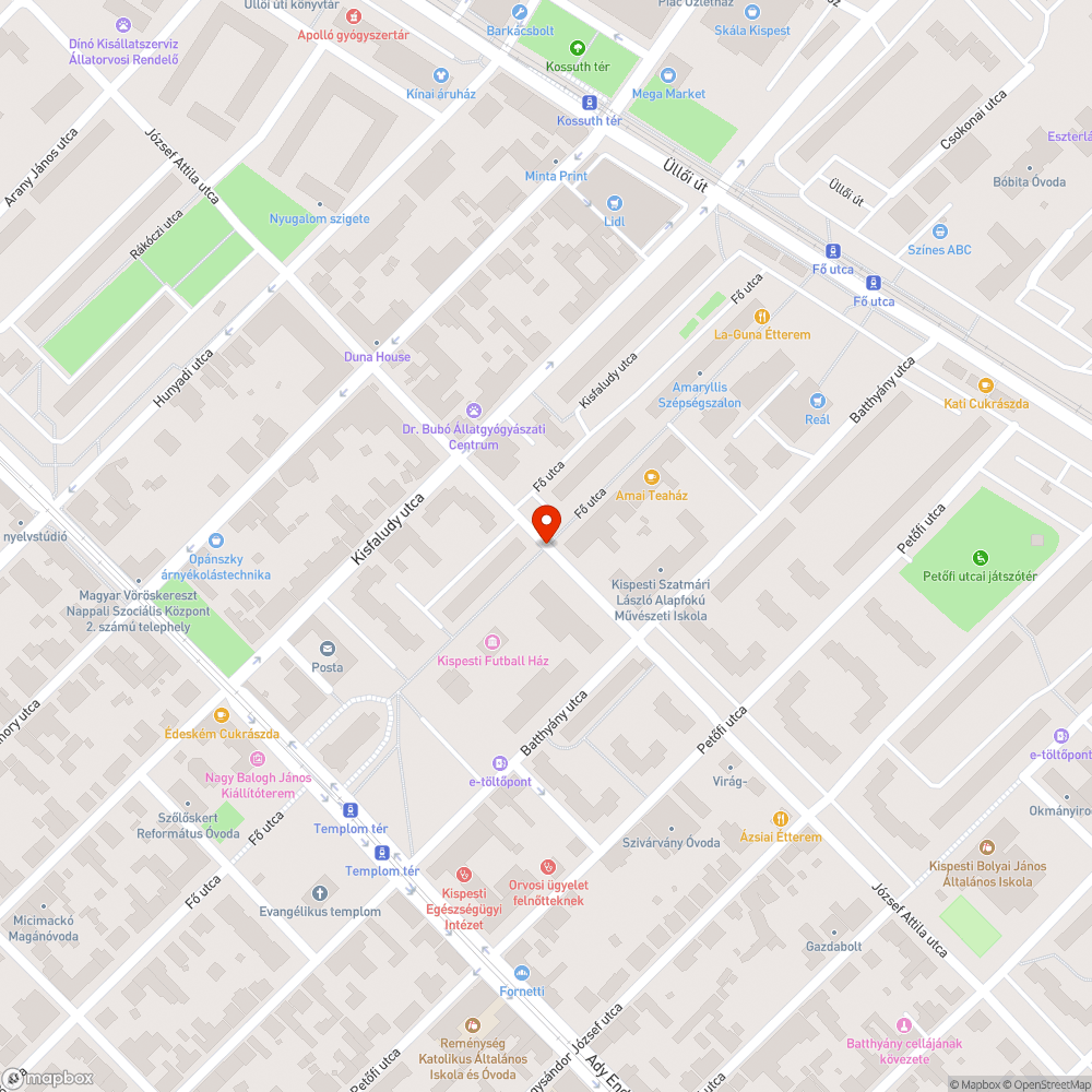 Hiányzó gyalog- és kerékpár út vége tábla bejelentés helye