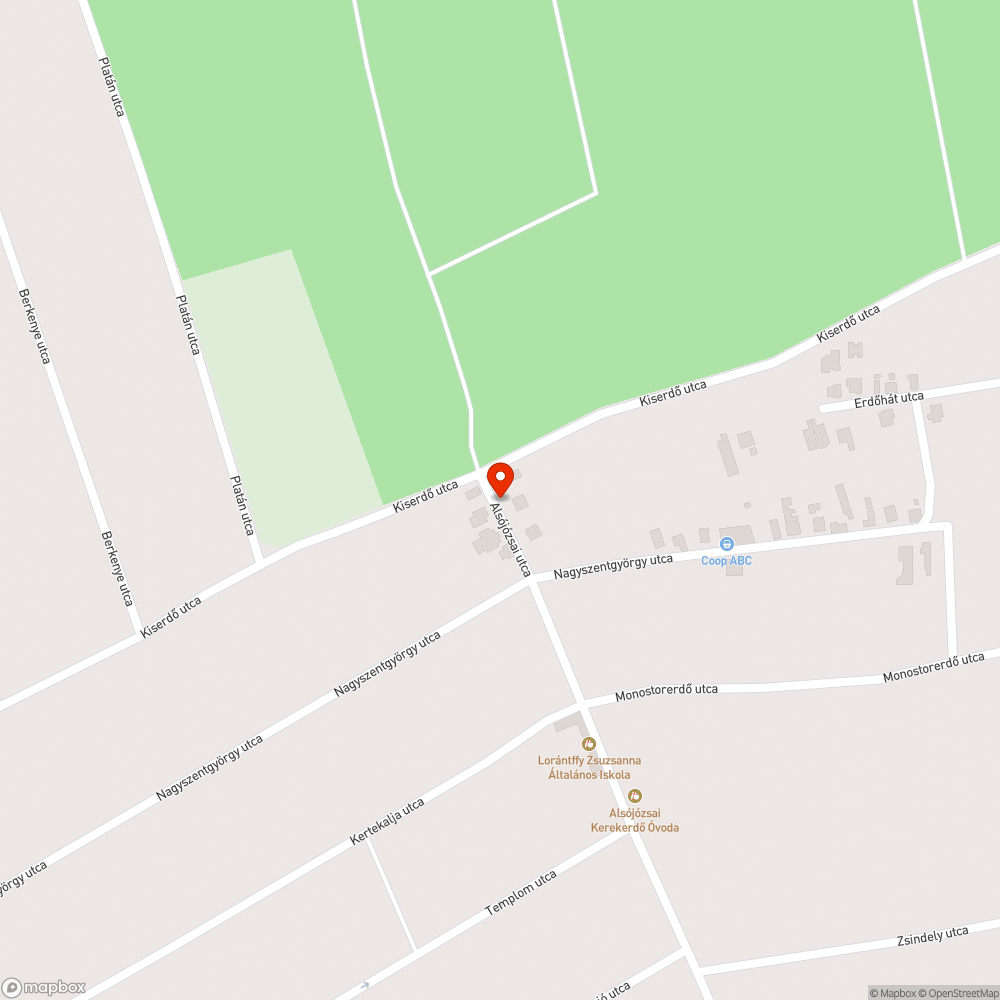 Nagy kátyú bejelentés helye