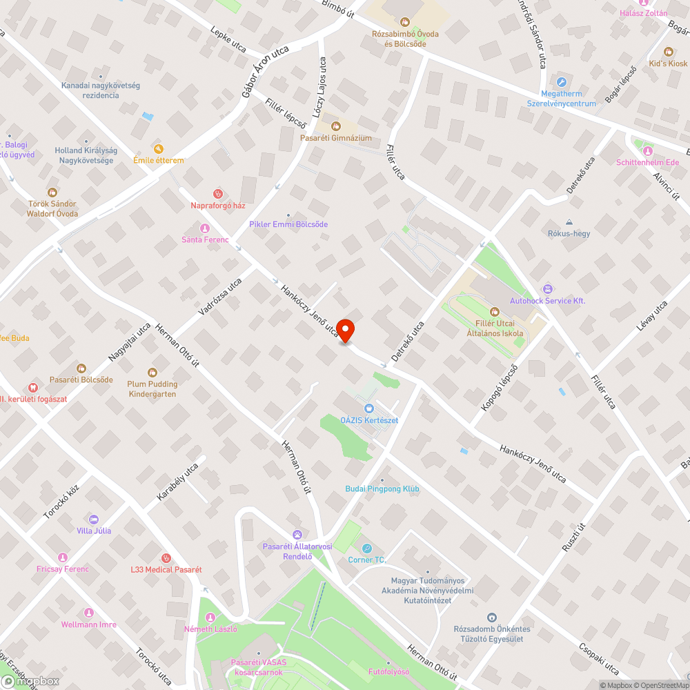 Megsüllyed út bejelentés helye