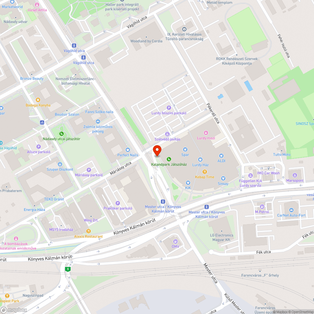 Kidöntött pollerek bejelentés helye