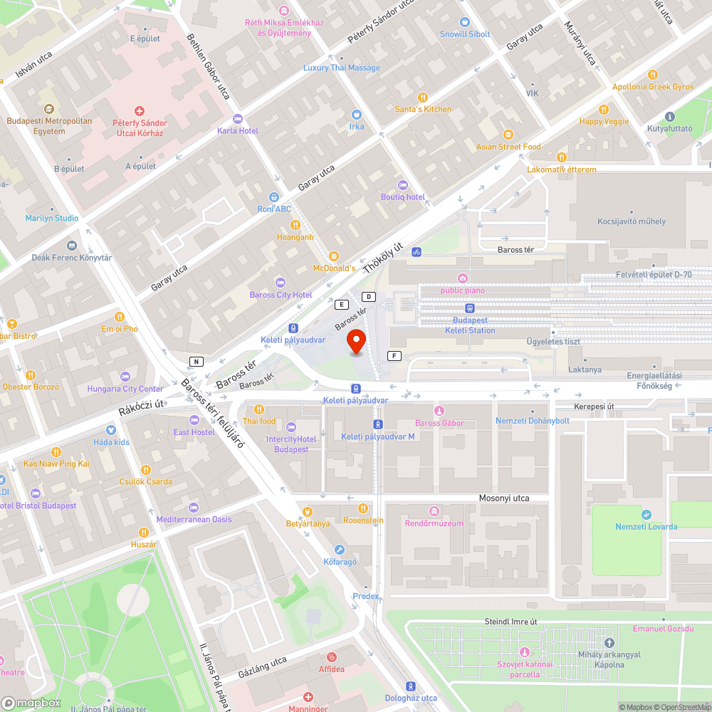 Koszos burkolat bejelentés helye