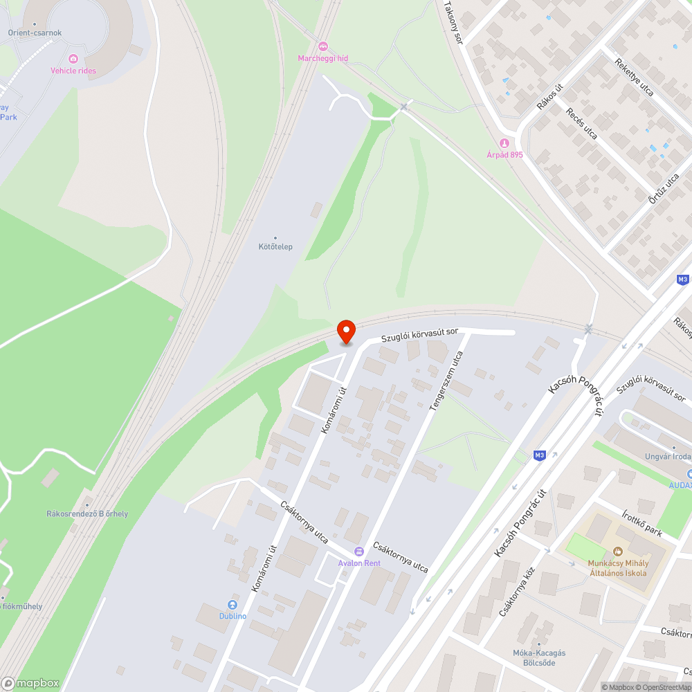 Rendszám nélküli autó bejelentés helye