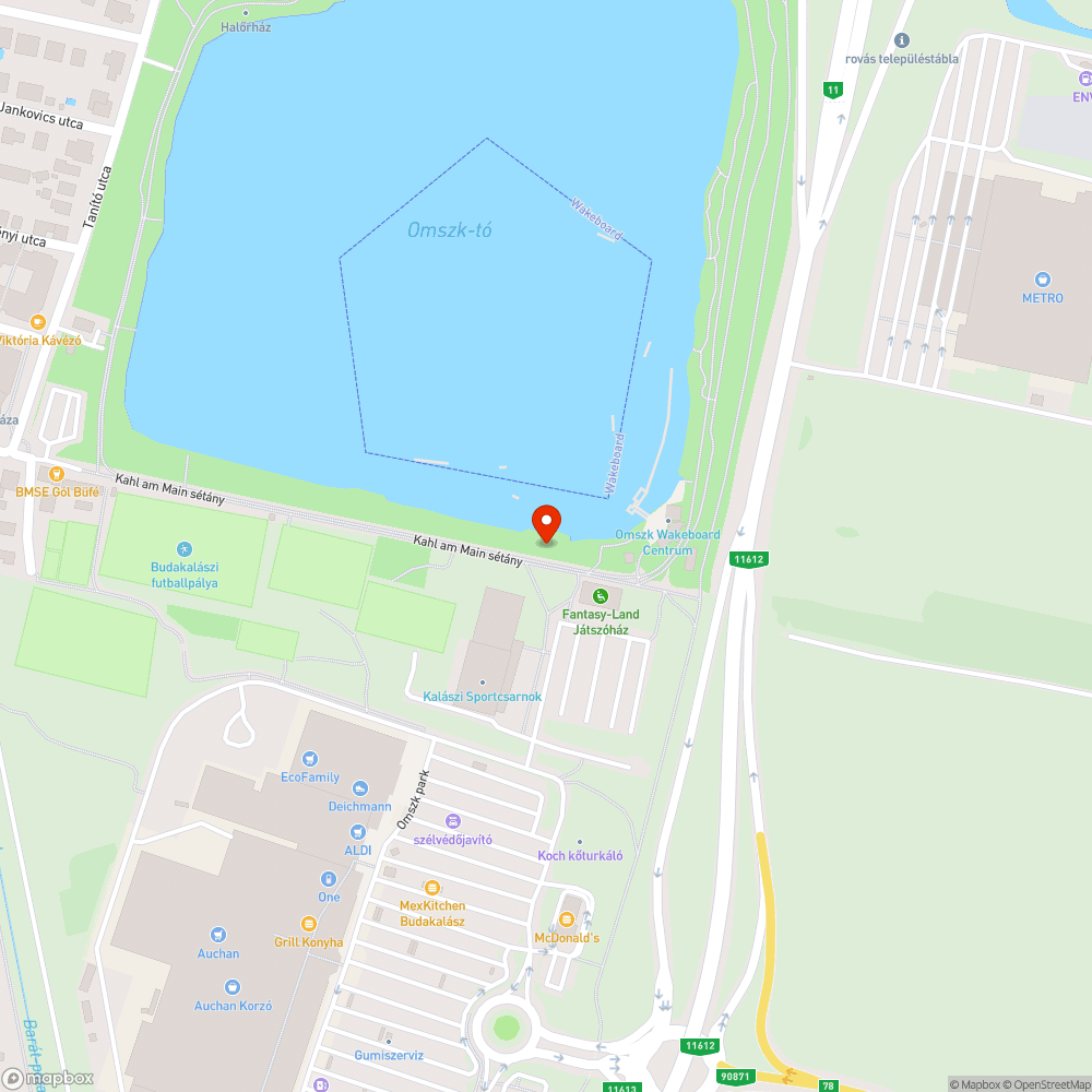 Graffiti bejelentés helye