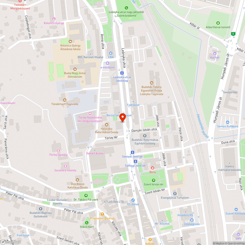 Gazos, rendezetlen bokrok bejelentés helye