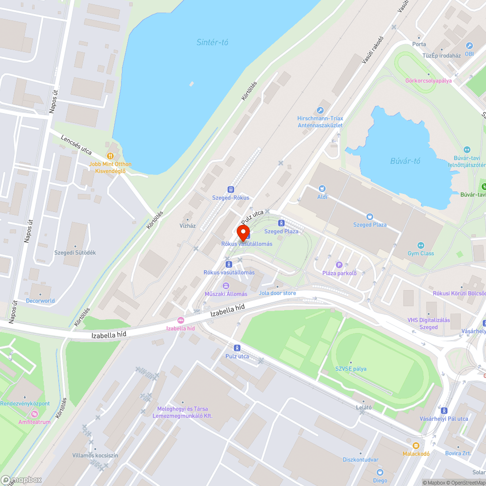 Kerékpártároló kapacitáshiány bejelentés helye