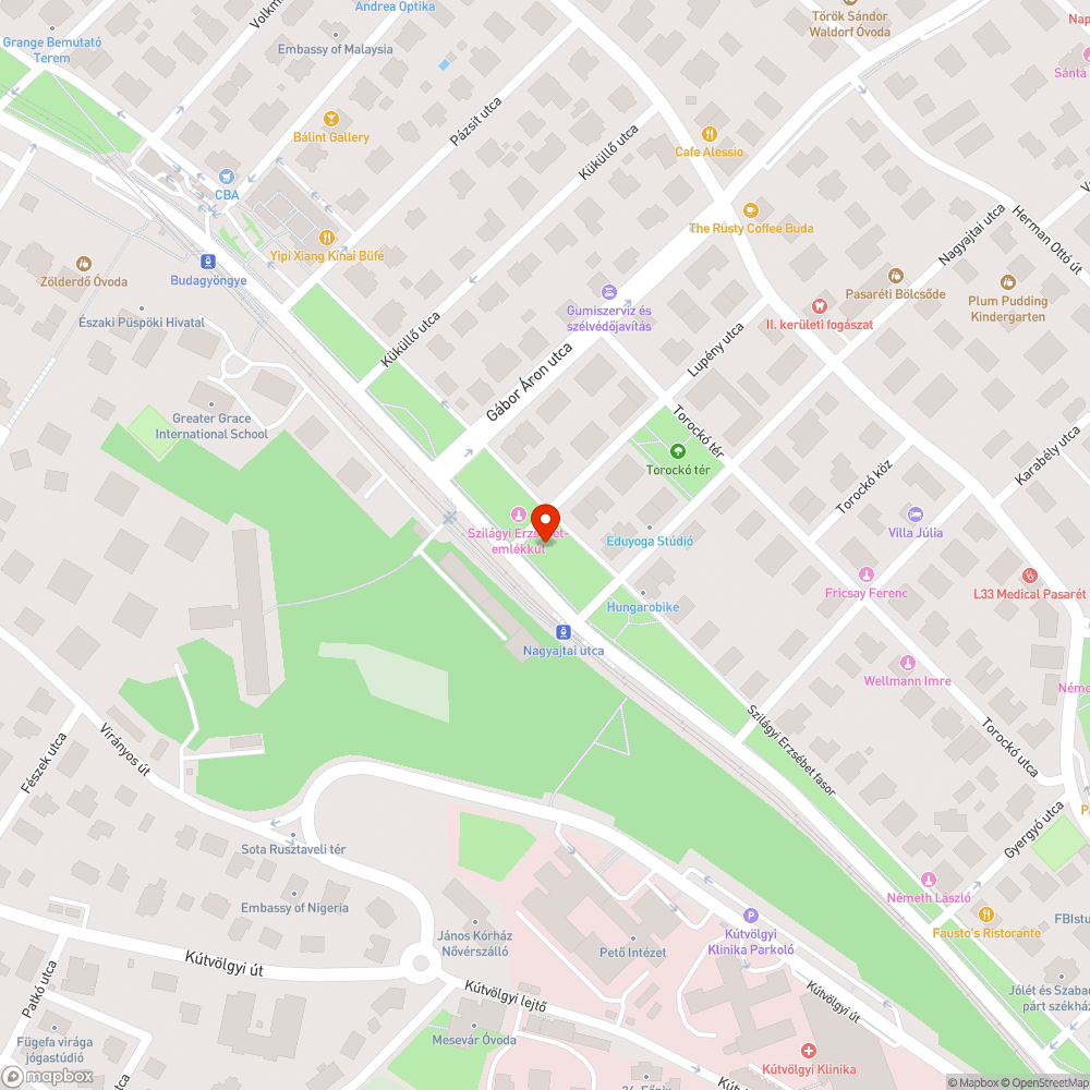 Választási plakátok a járdán bejelentés helye