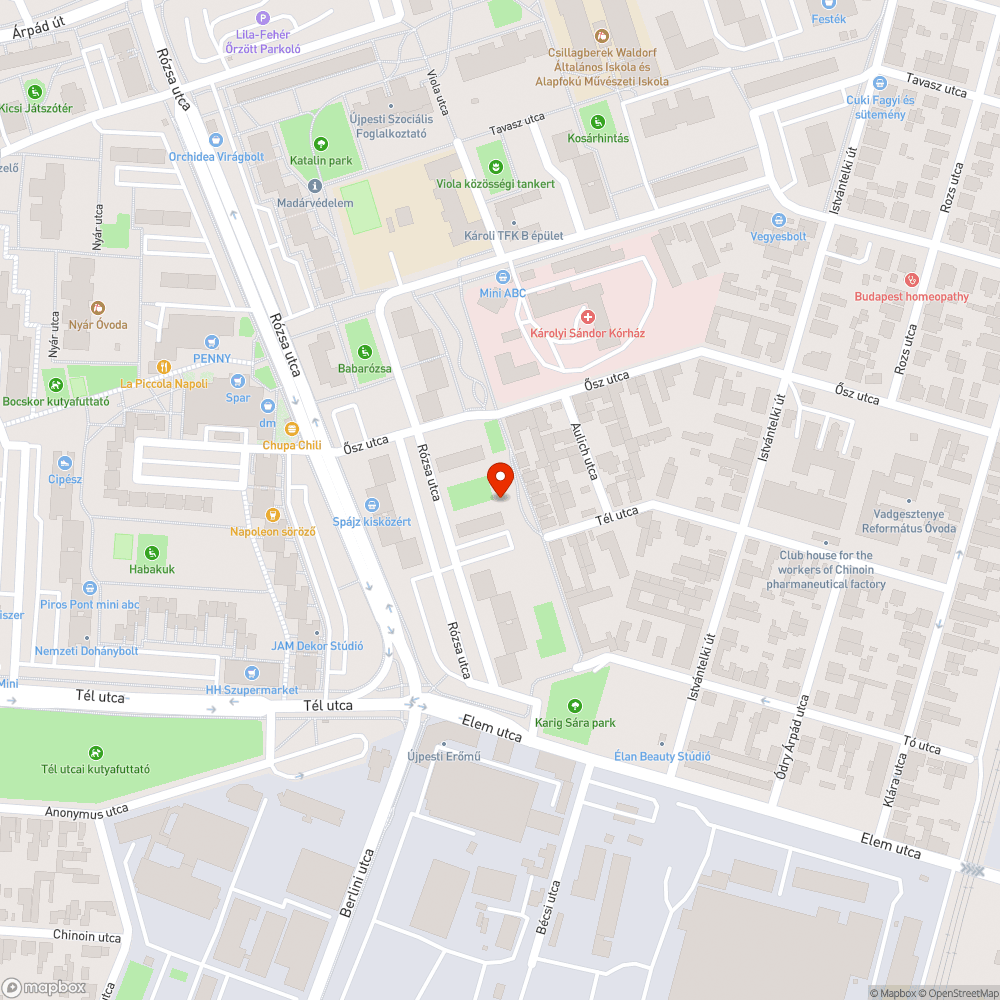 Favágás után otthagyott fák bejelentés helye