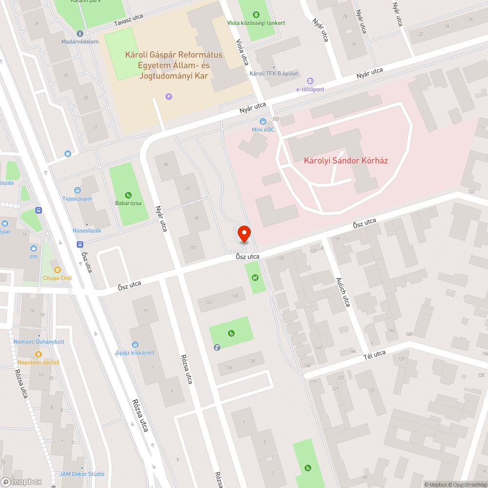 Betonterelő feldöntve bejelentés helye