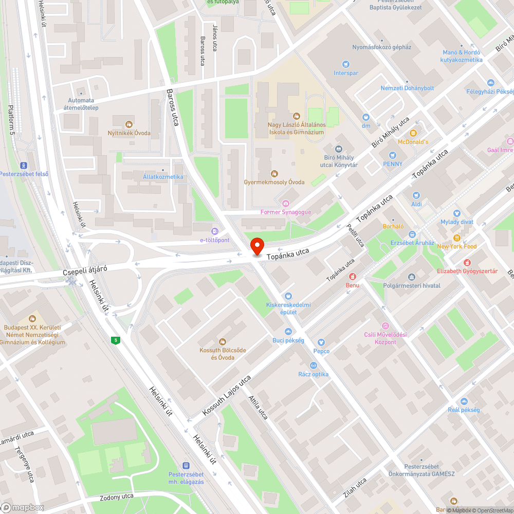 Biciklisáv felfestés bejelentés helye