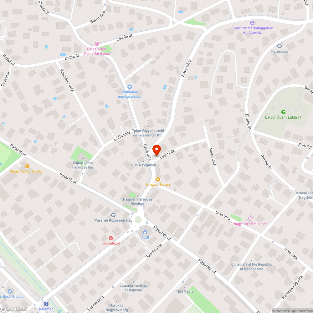 Elhordatlen szemét a 2.kerületben bejelentés helye