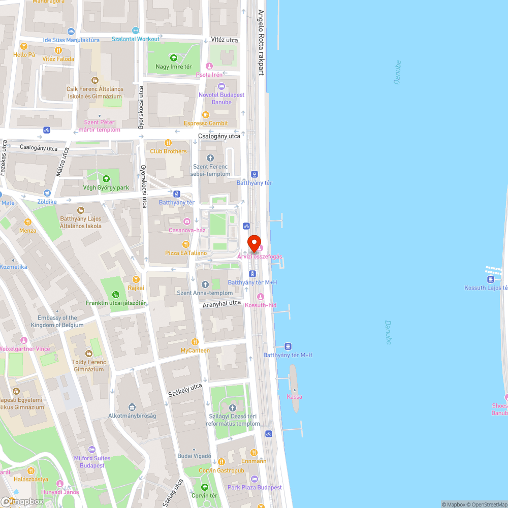 Rossz állapotú aluljáró bejelentés helye