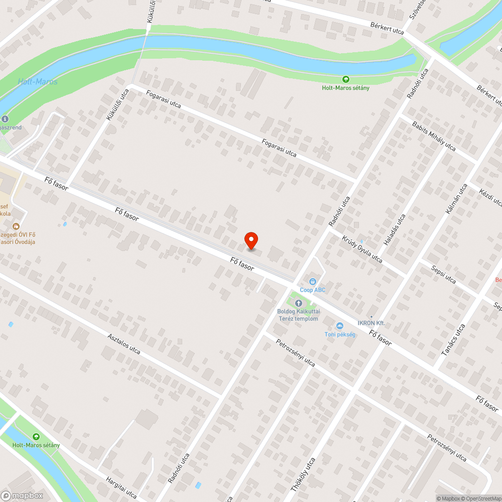 Járhatatlan járda bejelentés helye