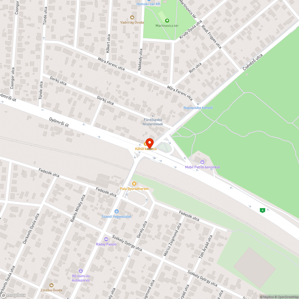 Túlburjánzott növény bejelentés helye