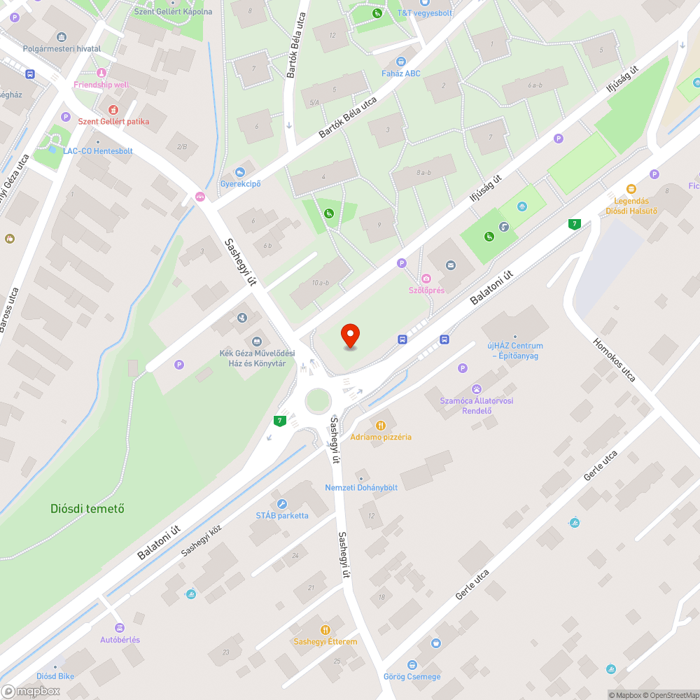 Széttört, gazdátlan tábla maradványa bejelentés helye