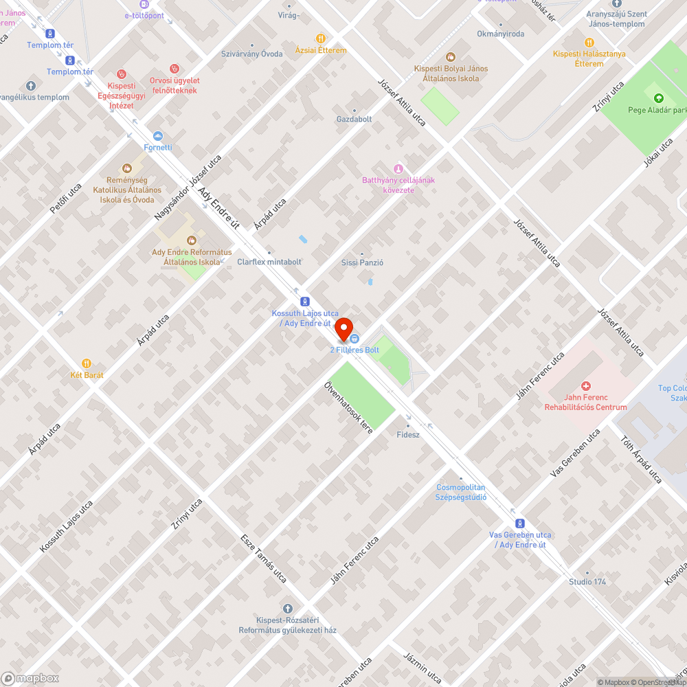 Beláthatatlan kereszteződés bejelentés helye