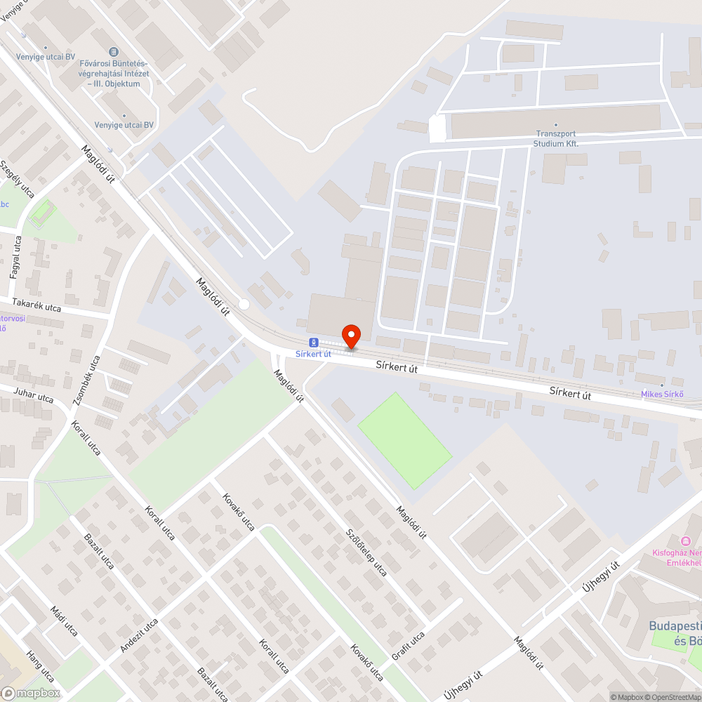 Zebra létesítése bejelentés helye