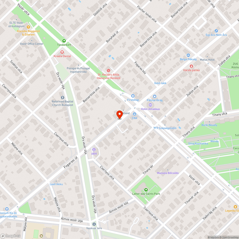 Oszlopok festésének hiánya bejelentés helye