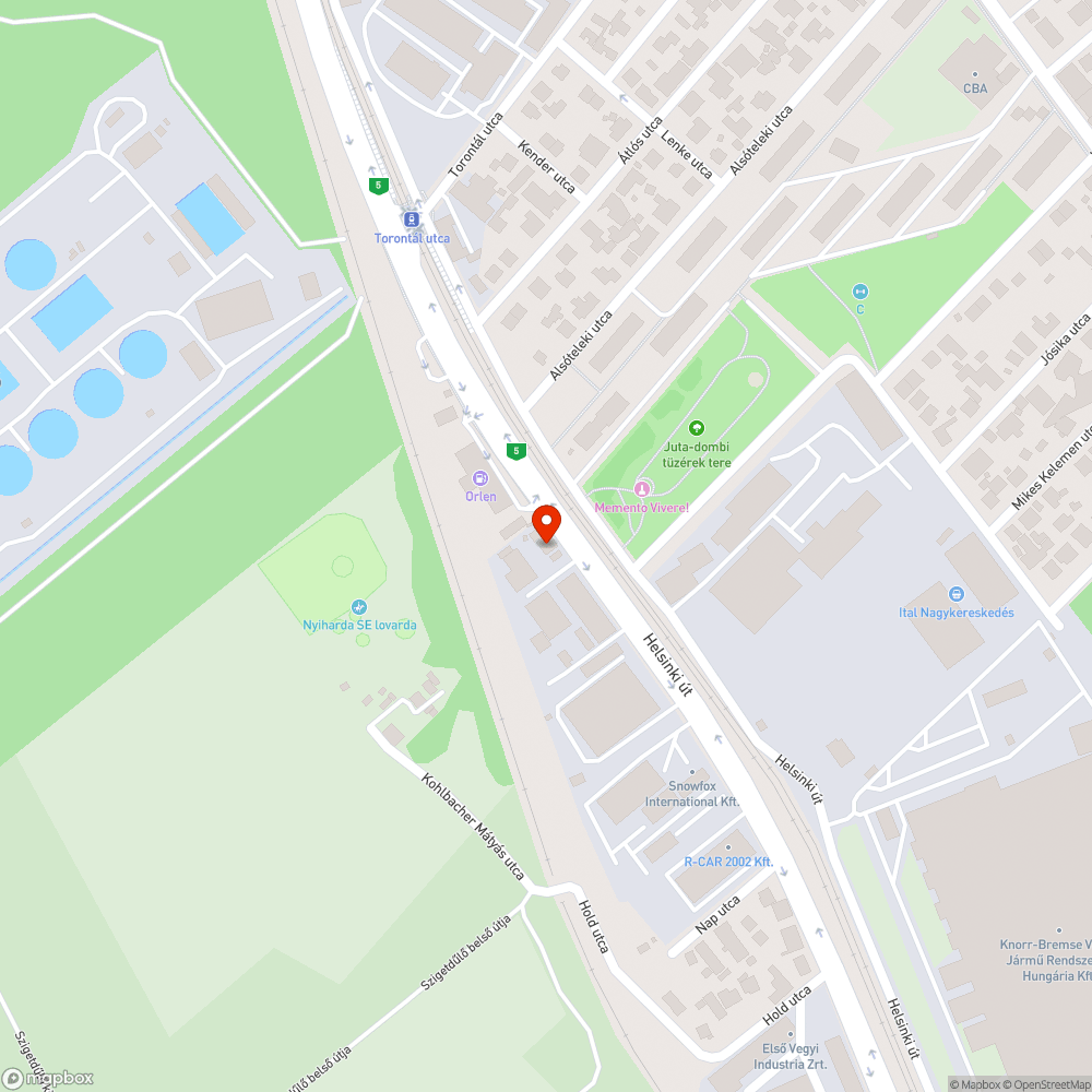 Lejárt műszakis, forgalomból kivont Opel bejelentés helye