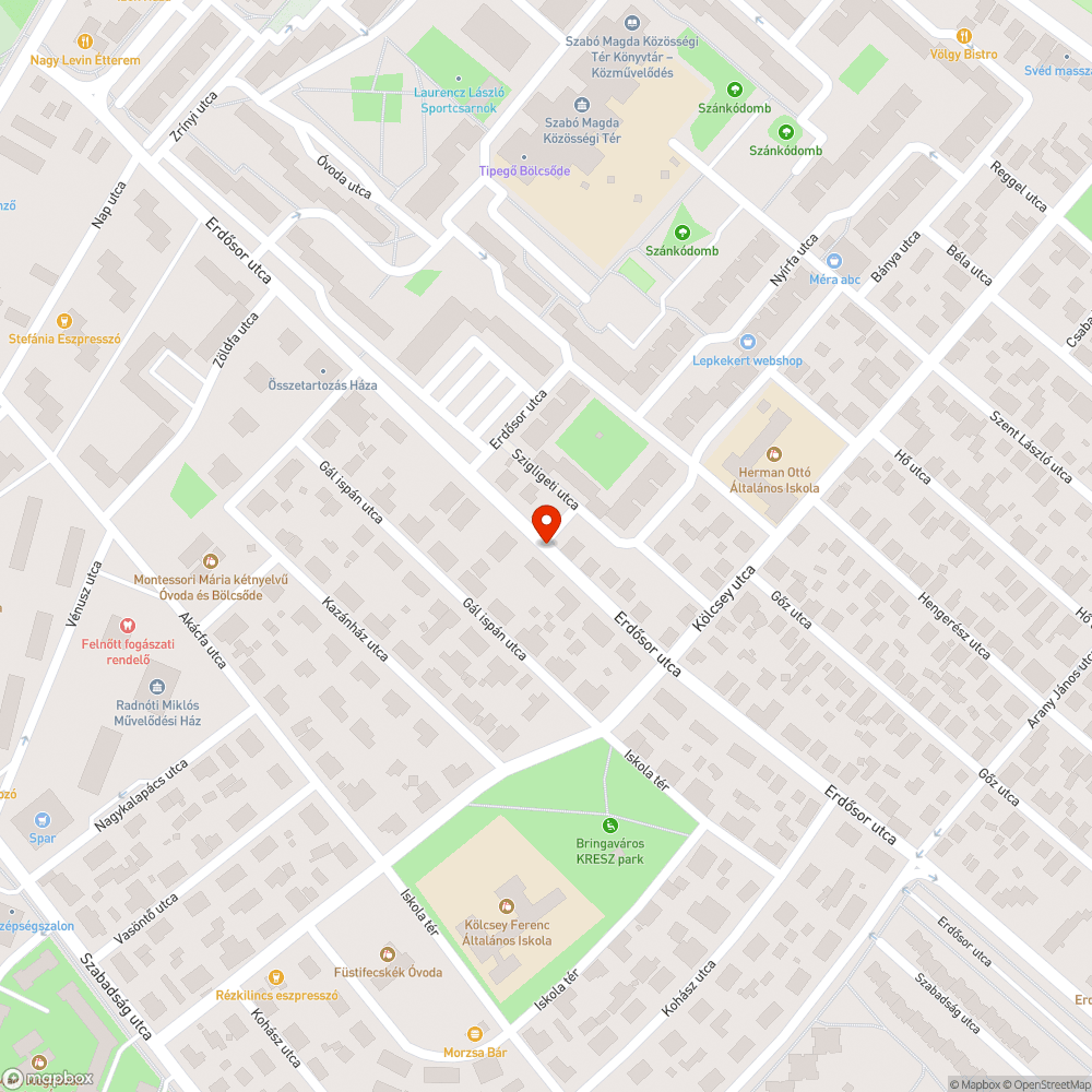 Lámpa kiégett bejelentés helye