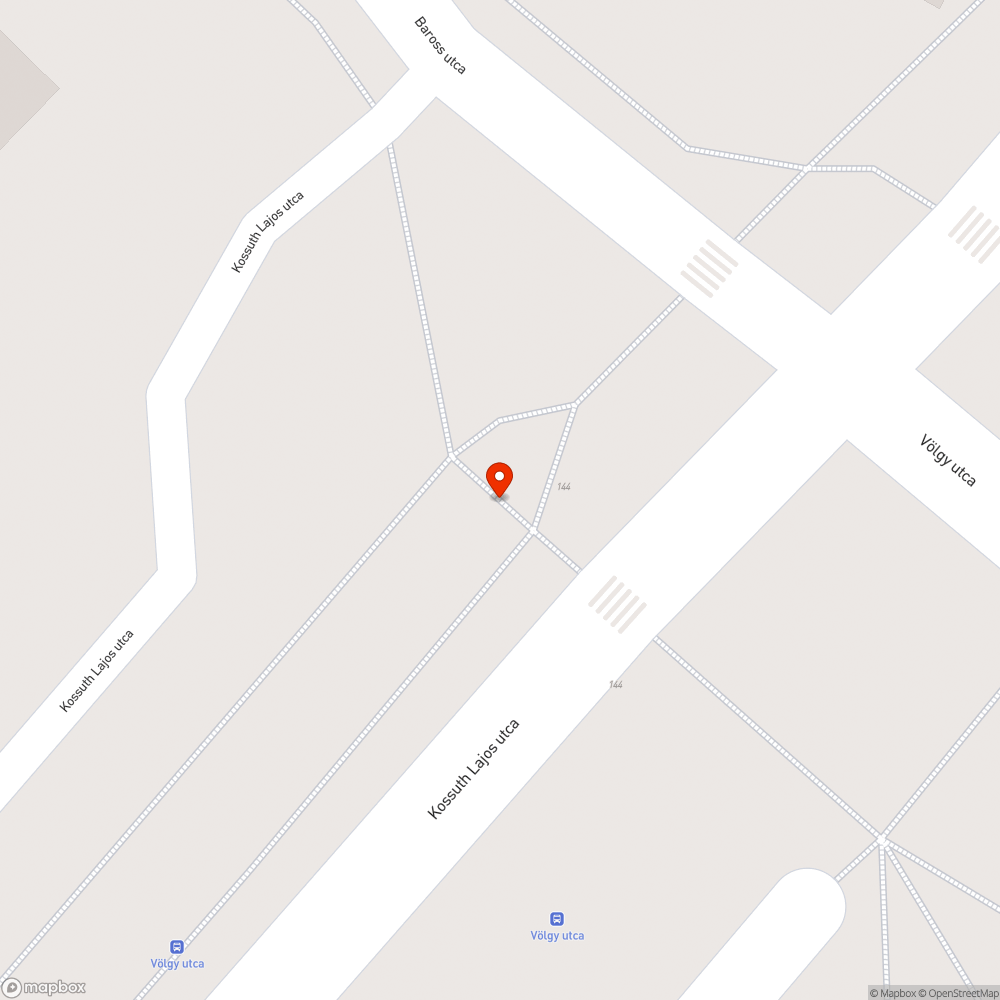 Sérült, elfordult tábla bejelentés helye